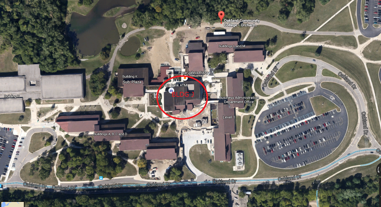 Occ Orchard Ridge Campus Map